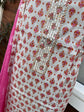Pure Cotton Pink Suit With Hand Embroidery Item No. 012037