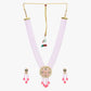 Meenakari Ethnic Kundan Long Necklace Set for Women and Girls