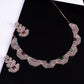 American Diamond Multicolor Choker Necklace Set