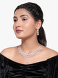 American Diamond Golden Elegant Choker Necklace Set