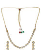 Golden Indian Kundan Choker Set