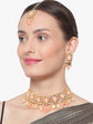 Green Heavy Bridal Indian Kundan Choker Set