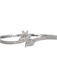 American Diamond Silver Adjustable Bracelet