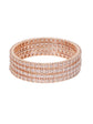 American Diamond Golden Bangle Set