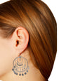 Traditional Jhumki Style Dangler Oxidized Earring