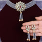 Grey Indian Kundan Choker Set