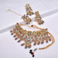 Baby Pink Heavy Indian Kundan Choker Set