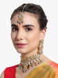 Baby Pink Heavy Indian Kundan Choker Set