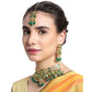 Baby Pink Heavy Indian Kundan Choker Set