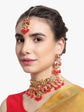 Baby Pink Heavy Indian Kundan Choker Set