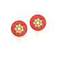 Red Indian Kundan Choker Set