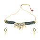 Red Bridal Heavy Indian Kundan Choker Set