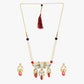 Red Heavy Indian Kundan Choker Set