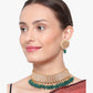 Pink Heavy Bridal Indian Kundan Choker Set