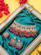 Green Exquisite Bridal Indian Kundan Choker Set