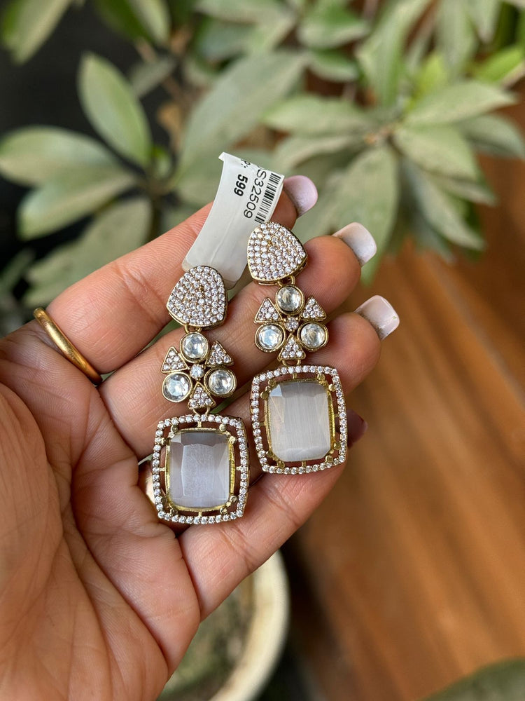 Luxury Kundan Polki Earrings
