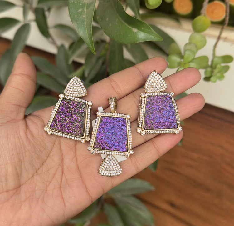 Pendant Set with Earrings
