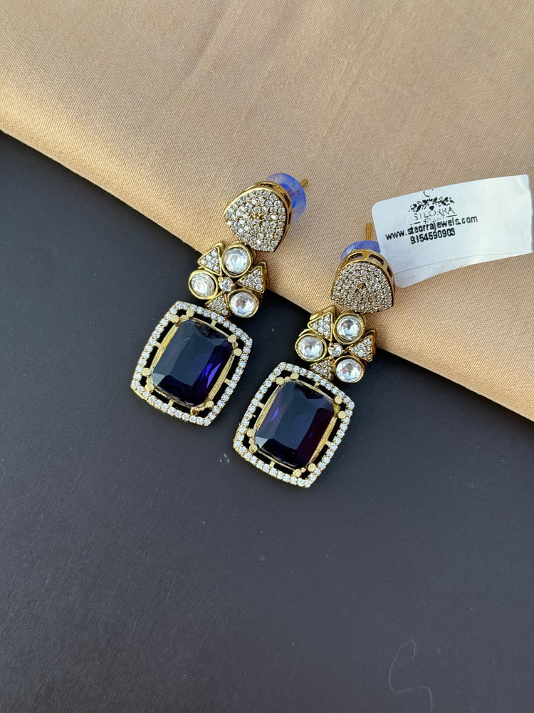 Victorian Kundan Earrings
