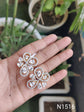 Diamond Replica White Stone Earring