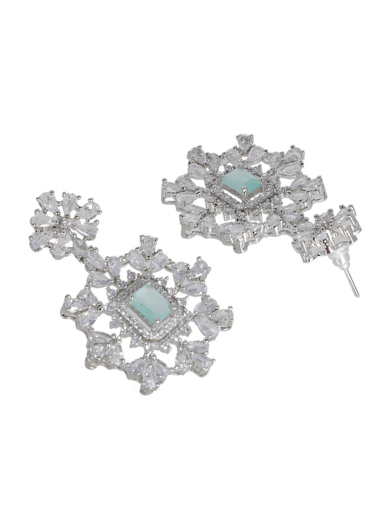 AD American Diamond Pendent Set - Steorra Jewels