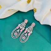 American diamond Festive Dangler Earrings
