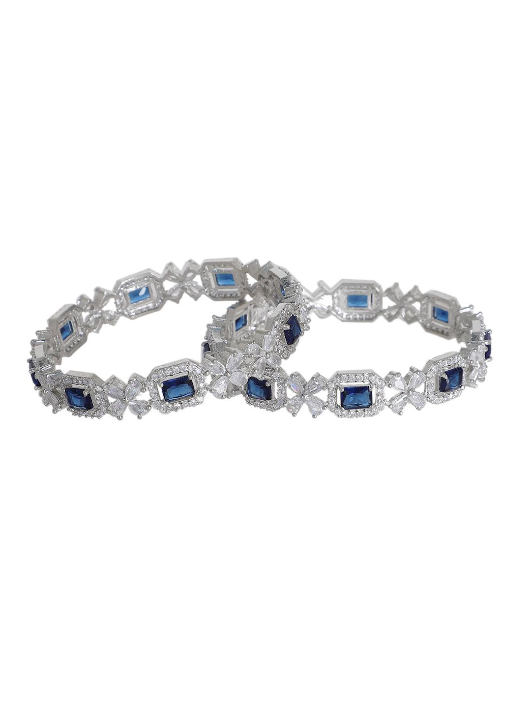 Beautiful American Diamond Bangle - Steorra Jewels