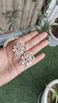 Diamond Replica White Stone Earring