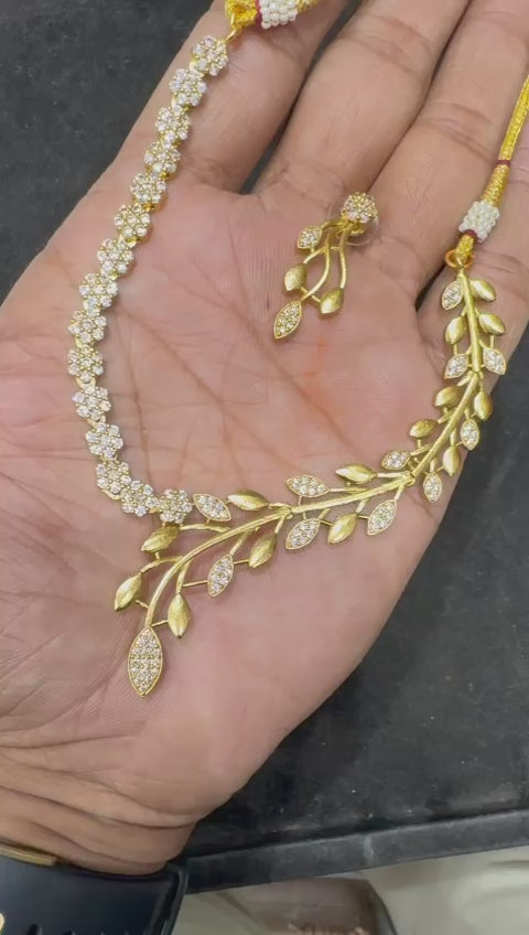 Beautiful American Diamond Necklace