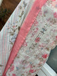 Linen Cotton Suit With Hand Embroidery & Cotton Dupatta (Item no.022459)