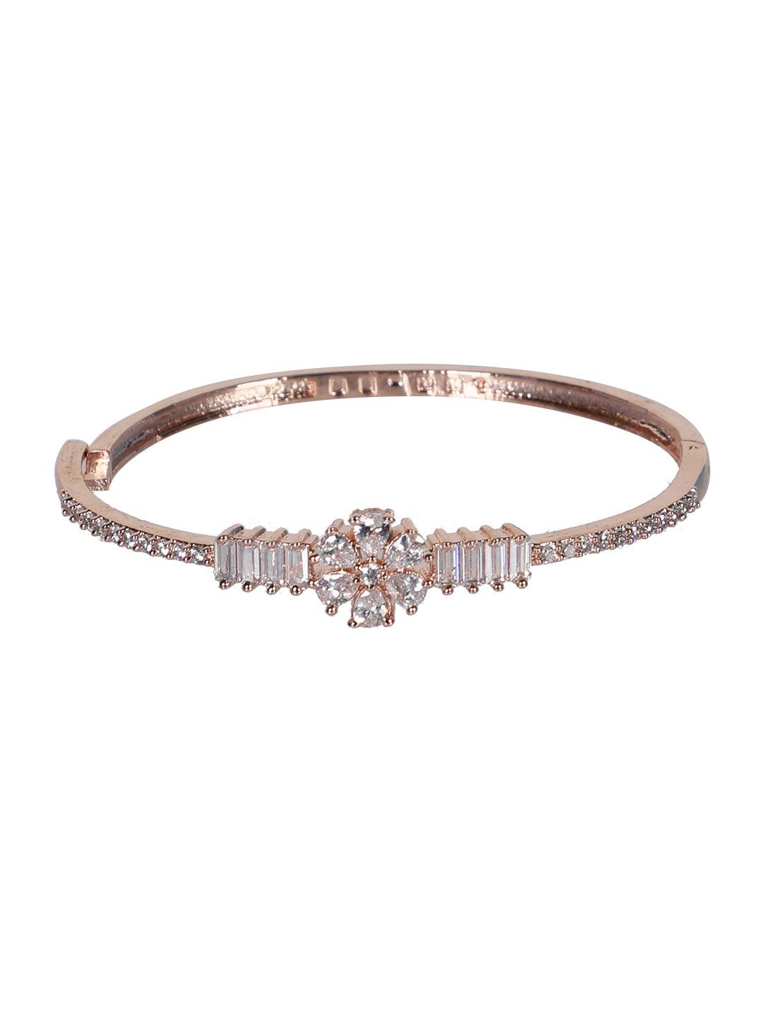 Designer AD Stone Adjustable Bracelet - Steorra Jewels