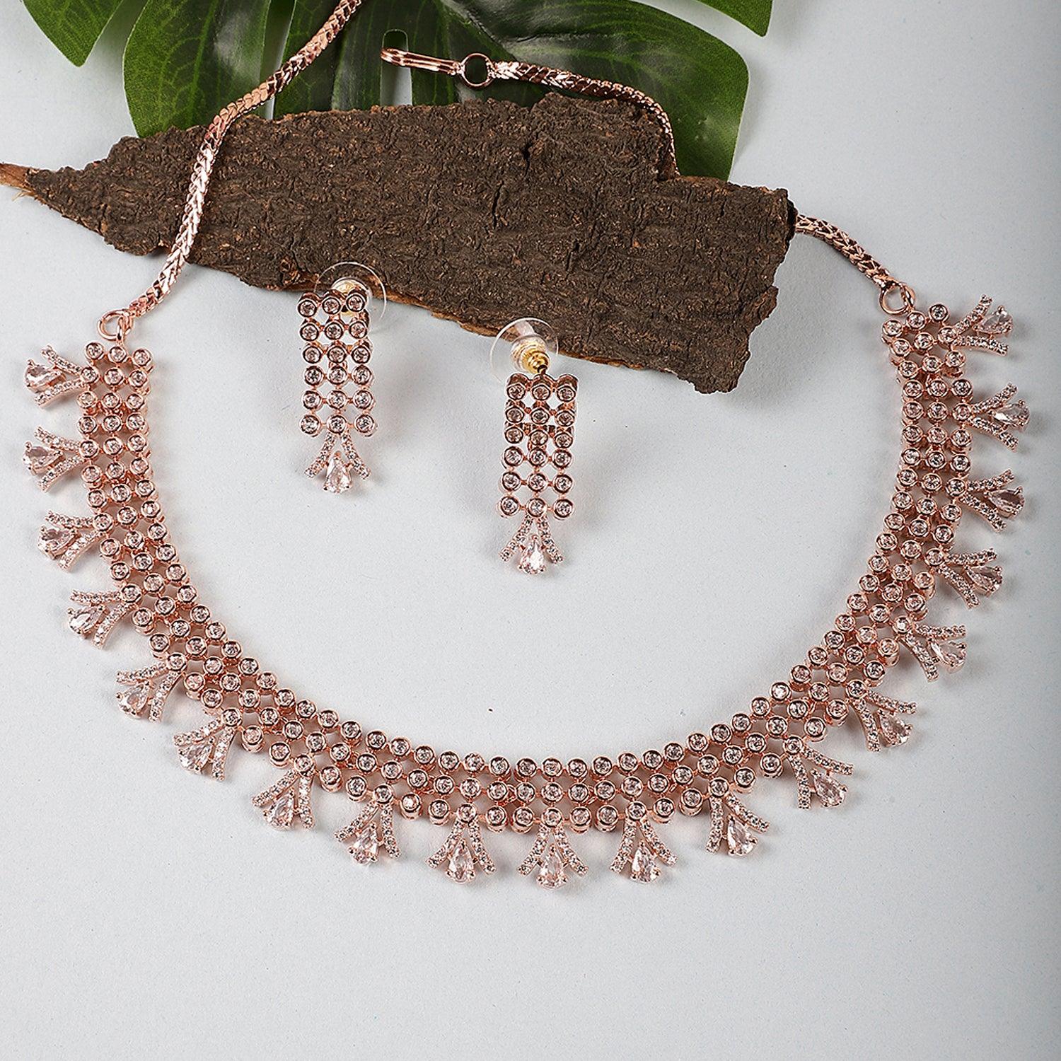 Buy Designer Diamond Choker Necklace | Krishna Jewellers