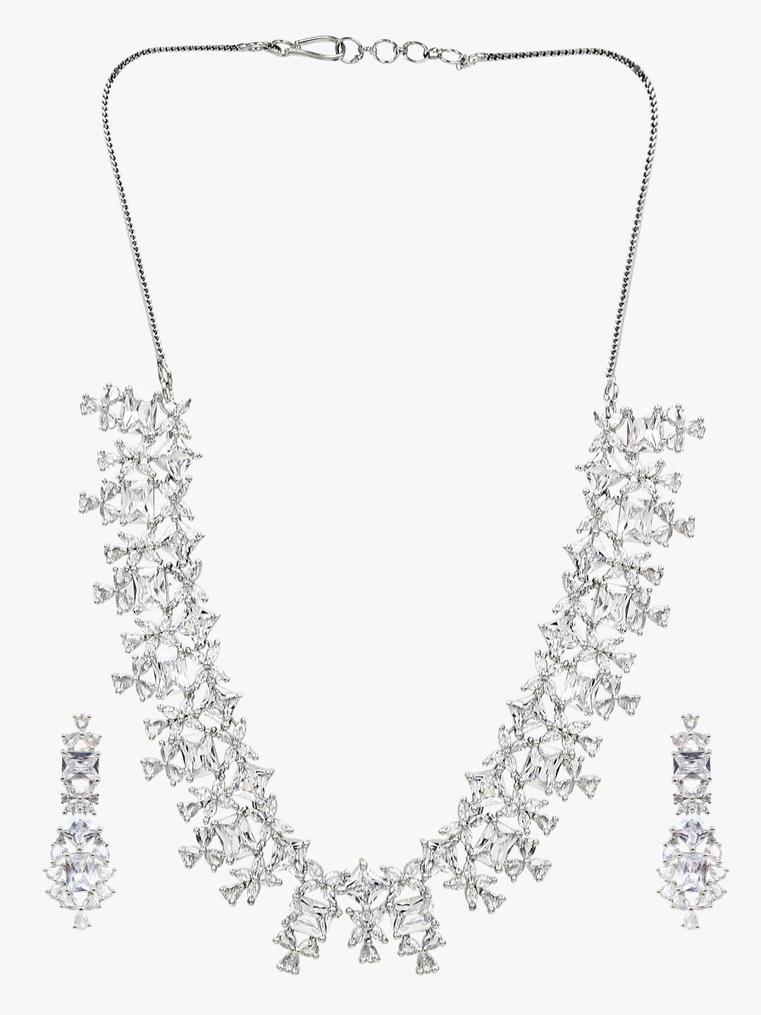 Easy Diamond necklace in white gold 18kt and diamonds pavé in White for |  Dolce&Gabbana® US