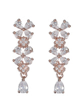 Golden Stone American Diamond Choker Necklace Set - Steorra Jewels