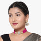 Kundan Choker Necklace Set for Women and Girls